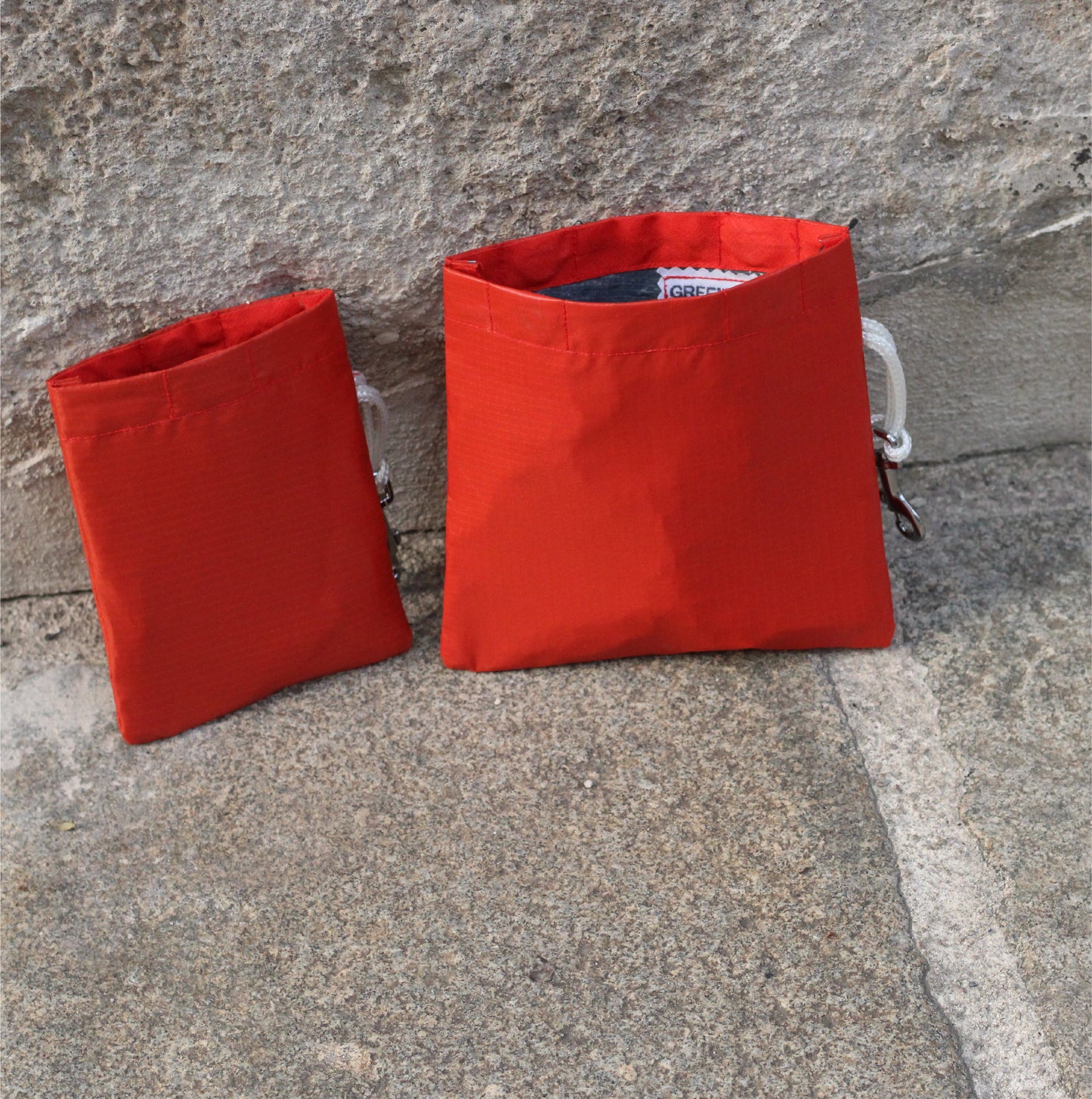 Upcycling Treat Bag "Orange"