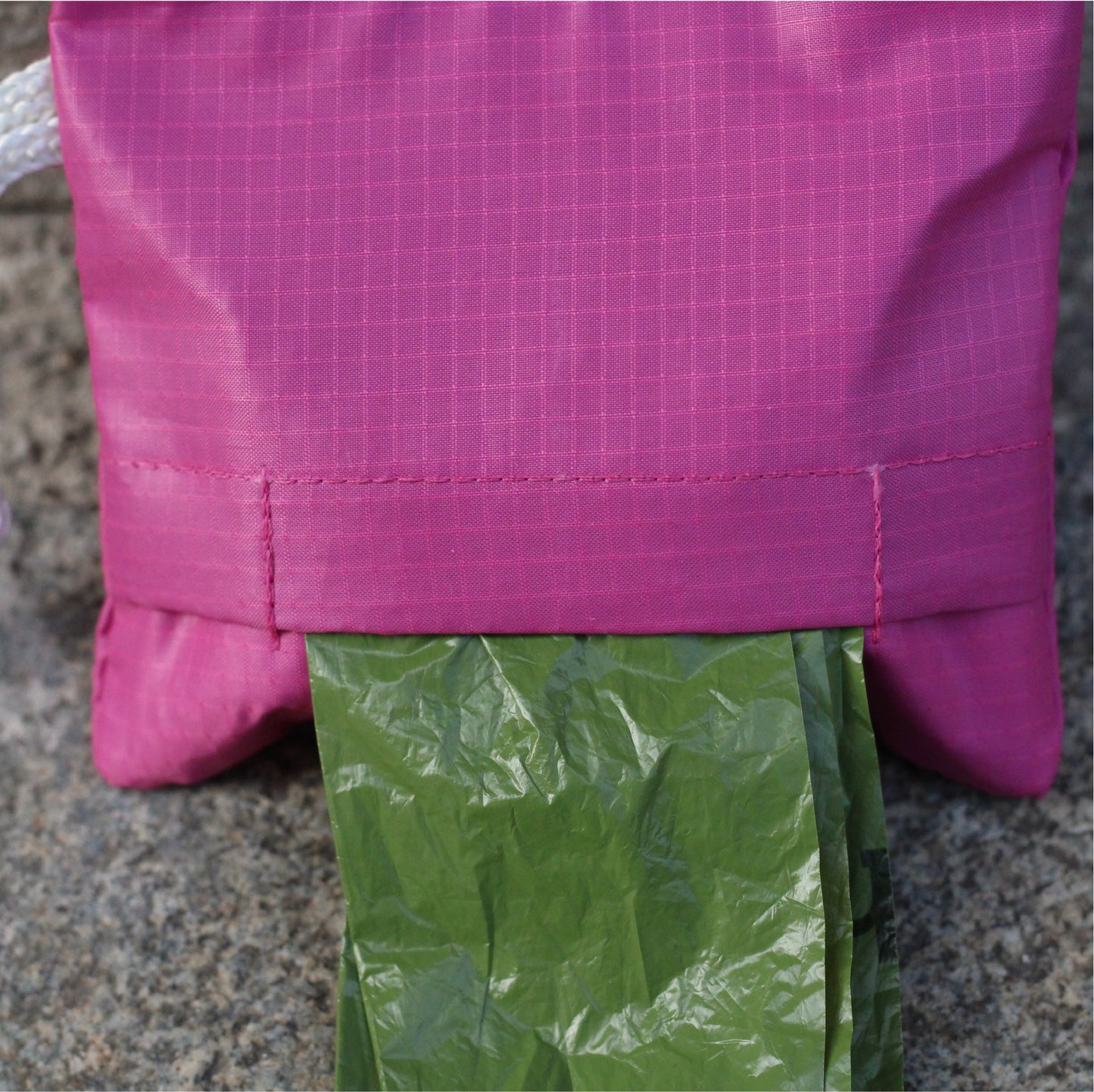 Upcycling " Poo-Bag-Holder", Pink